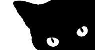 silhouette de tête de chat
